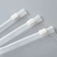 Mini sac à fermeture éclair en PVC givré personnalisé EVA poignée thermoscellée petite fermeture à glissière étanchéité bijoux chaussette emballage quantité minimale de commande 100 pièces pour montres