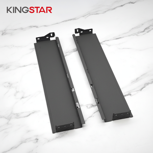 Système de tiroirs à fermeture douce de 1,5 mm, boîte à tiroirs fine, panneau latéral anti-empreintes digitales et anti-graisse pour armoire de cuisine - Product Image 1