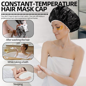 Gorro Térmico de Aluminio para Acondicionamiento Profundo, Gorros de Ducha Impermeables Reutilizables, Gorro Térmico para Acondicionamiento Profundo - Product Image 2