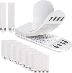 30 paires de grandes bandes suspendues pour photos sans dommage-Grands crochets muraux adhésifs pour cadres et affiches - Product Image 1