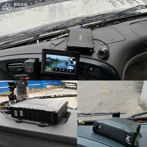 Mdvr มือถือกล้อง4ตัว1080P 720P รถ WIFI GPS รถบรรทุกรถยกความปลอดภัยการขับขี่ DVR มือถือ mdvr