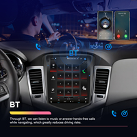 Autoradio Android Podofo 9,7 pouces pour Chevrolet Cruze J300 2008-2014 2+64G CarPlay & Android Auto GPS WIFI Hifi FM RDS EQ