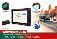 Tablette robuste de 10,1 pouces pour le transport, NFC, 4G, GPS/BeiDou/GLONASS, connecteur Pogo Pin, IP67, pour les solutions de transport intelligent DRT, billetterie et navigation