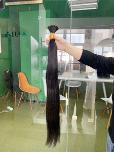 DX511 Sin trama <span class=keywords><strong>Cabello</strong></span> humano crudo a granel Hueso recto <span class=keywords><strong>con</strong></span> cutícula alineada Extremos completos Paquetes Brasileño 30 pulgadas <span class=keywords><strong>Cabello</strong></span> trenzado <span class=keywords><strong>largo</strong></span> 200g - Product Image 2