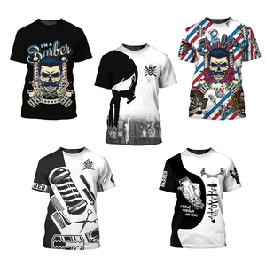 <span class=keywords><strong>Barber</strong></span> Salon Camiseta <span class=keywords><strong>para</strong></span> <span class=keywords><strong>hombre</strong></span> Herramienta <span class=keywords><strong>de</strong></span> <span class=keywords><strong>corte</strong></span> <span class=keywords><strong>de</strong></span> pelo Impreso Verano Hombres Manga corta Moda Top O Cuello Camiseta <span class=keywords><strong>de</strong></span> gran tamaño <span class=keywords><strong>para</strong></span> <span class=keywords><strong>barber</strong></span>ía - Product Image 1