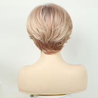 Perruques en cheveux humains naturels vietnamiens non traités, frontale en dentelle HD, sans colle, haute densité, ondulées, vente en gros