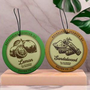 Ambientador de Coche con Fragancia Natural Personalizada, Ambientador de Papel Colgante para el Hogar o el Coche, Ambientador de Papel para Coche - Product Image 2