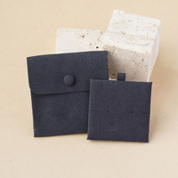 Pochettes en Velours Microfibre Imprimées Personnalisées pour Bijoux, Rangement et Présentation de Boucles d'Oreilles en Coffrets Cadeaux Attrayants