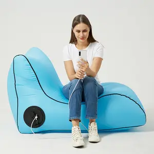 2024 Easy- take impermeable auto inflable Camping sofá perezoso, cama de aire de viaje portátil colchón inflable