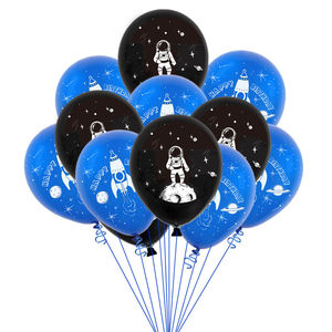 4D thème espace lune vaisseau spatial fusée ballons en aluminium pour fête d'anniversaire décoration ballon 4D Cohetes globe - Product Image 5