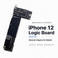 Carte mère de remplacement pour iPhone 12/12 Pro/12 Pro Max, pièce de réparation pour techniciens en téléphonie mobile