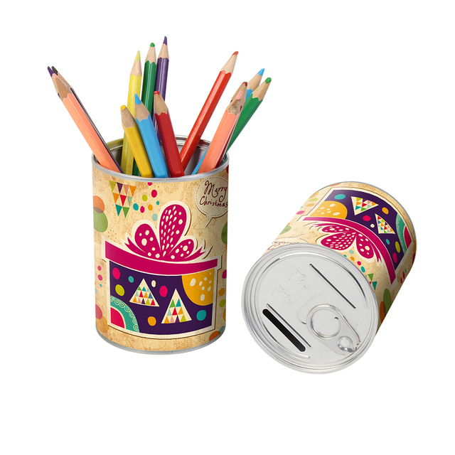 Stylish Eco-Friendly Coin Bank Custom Logo Promotional Gift Set for Business Wholesale Supply