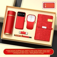 Coffrets Cadeaux d'Entreprise Personnalisés pour Événements d'Ouverture d'Entreprises Transfrontalières et Réunions Annuelles, Incluant Carnet et Batterie Externe