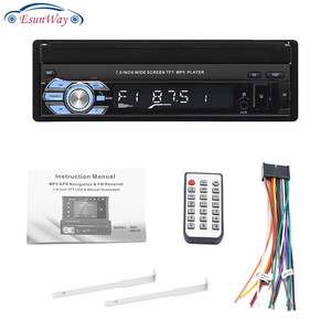 Đài Phát Thanh 2 DIN 7 Inch Có Thể Thu Vào, Màn Hình Cảm Ứng, Đài FM/MP5, Máy Nghe Nhạc MP3/USB/AUX - Product Image 5