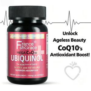 Fórmula Personalizada de Ubiquinol CoQ10, Suplemento Antioxidante para la Salud del Corazón, Coenzima Q10, 60 Cápsulas Blandas de Ubiquinol CoQ10 - Product Image 3