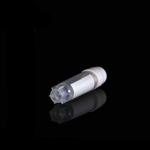 Katano Cryogenic <b>Tube</b> 1.8ml <b>Plastic</b> Pointed Flat Bottom With Cap And Gasket For Sample Storage - Product Image 1