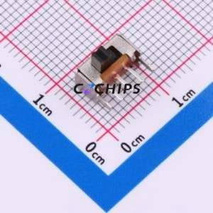 SK12D07VG3 Slide Switch Through hole-5P,8.7x4.4mm Switch Single Pole Double Throw Rectangle Pin Header PC Pin 8.7mm - Product Image 1