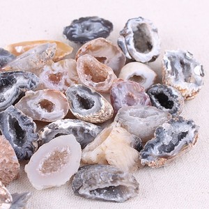 <span class=keywords><strong>Geoda</strong></span> natural de cristal tallado, piedra pequeña, para decoración, venta al por mayor - Product Image 6