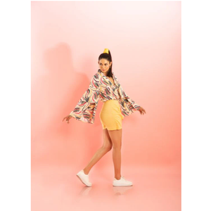 Camisa de Manga Ancha para Mujer, Blusa Casual de Verano, a la Moda, Elegante, Cómoda, para Oficina o Trabajo - Product Image 4