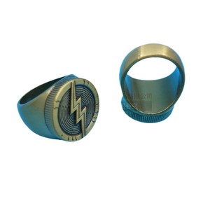 <b>Daisy</b> Flower Ring Bright Silver Plated Copper Blank Custom Jewelry Band For <b>Gift</b> - Product Image 5