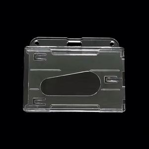 Porte-carte d'identité transparent en plastique rigide pour l'école - Product Image 3