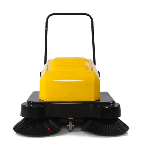 Magwell S800N high quality industrial hard floor cleaning walk behind floor sweeper for factory workshop