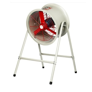 Ventilador Axial de 28 Pulgadas, 4 Aspas, Aleación de Aluminio, Rojo, a Prueba de Explosiones, Ventilador Eléctrico de Extracción, 1.1kw, 2900rpm, Rodamiento de Bolas, Chapa Metálica - Product Image 2