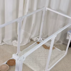 Clôture pour chien panoramique transparente en ABS et PET pour animaux domestiques, villa senior, Jiangsu - Product Image 6