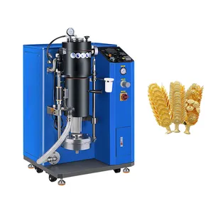 Nueva máquina de fundición de oro en fábrica de joyas artesanía de filigrana fundición de molde automático completo