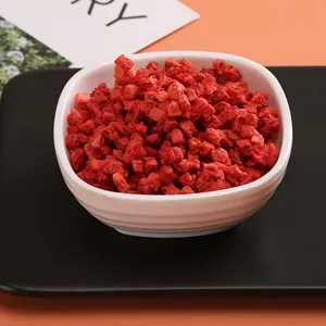 Freeze Dried Strawberry Monterey Freezedried Strawberries Sublimated Berries Freeze-dried Fruit Wholesale FD Strawberry