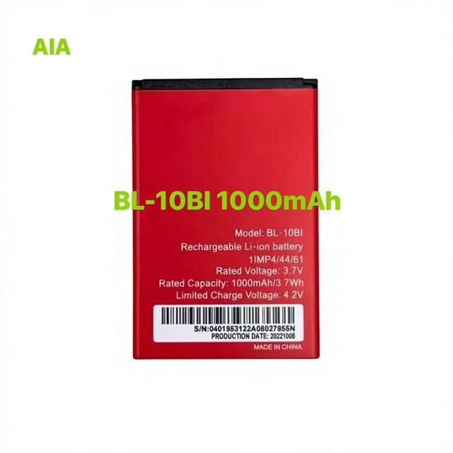 Mobile Phone Battery BL-10BI 1000mAh 3.8V OEM for Itel 100% Compatible New ROHS Certified in Stock