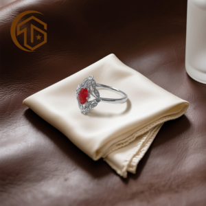 Set di Gioielli in Argento 925 all'Ingrosso dalla Cina, Anello di Fidanzamento per Donna Resistente all'Ossidazione <span class=keywords><strong>e</strong></span> Impermeabile, Regalo in Oro Massiccio 14k 18k <span class=keywords><strong>con</strong></span> Rubino <span class=keywords><strong>e</strong></span> Smeraldo - Product Image 6