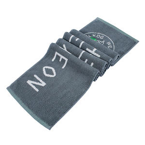 Serviette de sport personnalisée en coton 100% OEKO-TEX, logo personnalisé, serviettes de sport pour la salle de sport, 39*10 pouces, ODM/OEM, jacquard, séchage rapide - Product Image 2