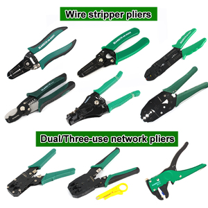 Herramienta de Red Multiusos 4P 6P 8P, Pelacables, Cortador, Crimpadora RJ45, Herramienta de Red para PC LAN 86403 - Product Image 2