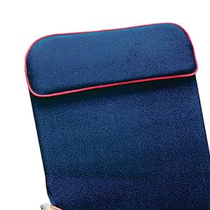 Prix d'usine Accessoires pour bateaux Chaise pliante en toile avec tube en aluminium de couleur bleue - Product Image 5