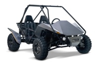 Kandi-Kart électrique à pédales tout terrain avec moteur 3000W, 3kW, Dune Buggy 4x4, 48V, entraînement par arbre, 12V