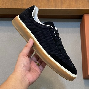 Men's lace-up casual sneakers sports <b>shoes</b>, made of high-quality, lightweight, and <b>comfortable</b> fabric, suitable for outdoor - Product Image 5