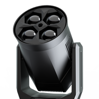 Projecteur de scène à tête mobile 180W 4 LED RGBW Bee Eye avec contrôle sonore et DMX512, indice de protection IP33, en alliage d'aluminium pour DJ/Disco/Mariage