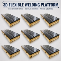 Nouvelle Station de Soudage 3D Haute Précision, Table Industrielle Réglable en Fonte et Acier pour Fabrication, Sans Alimentation Électrique