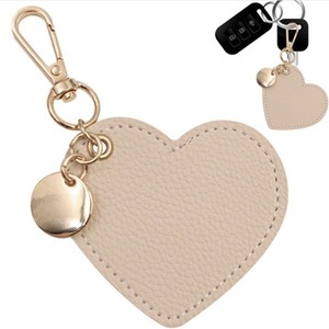 Porte-clés Cœur en Cuir PU Créatif et Adorable, Léger et Durable, Idéal pour <span class=keywords><strong>Voiture</strong></span> et Sac, Multi-Occasions - Meilleure Vente - Product Image 4