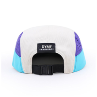 Casquette de course légère en nylon à 5 panneaux DYMF pour le camping, la randonnée et l'alpinisme, avec logo personnalisé