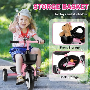 2021 New Wholesale Cheap Price Kids Ride on Tricycle/Kids <b>Pedal</b> Tricycle - Product Image 3