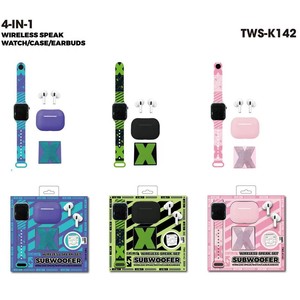 ชุดหูฟังไร้สายบลูทูธ 3 in 1 พร้อมนาฬิกาอัจฉริยะและลำโพง - Product Image 4