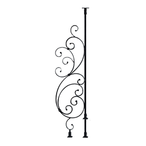 Style européen extérieur balustrades et mains courantes en <span class=keywords><strong>fer</strong></span> forgé conceptions de gril de balcon pour la maison et l'hôtel - Product Image 3