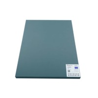 Vente en gros 13mm bleu mélamine aggloméré moderne 3D mur ciment panneau conception UV panneau de particules pour coiffeuse cuisine