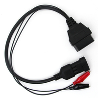 Câble d'outil de diagnostic automobile Fiat 3PIN ALFA Lancia OBD OBD2 FIAT 3PIN vers 16PIN, câble d'outil de scanner automobile Fiat 3 PIN vers OBD/OBD2