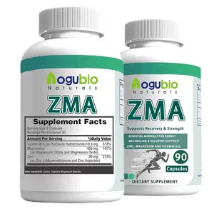 Nutrizione sportiva ZMA capsule zinco magnesio e vitamina B6 Formula per supporto immunitario recupero muscolare capsule ZMA