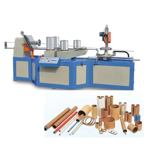 2-21 layers High Speed Automatic Spiral Carton Cardboard Paper Pipe Core Tube Can Cutting Making Machine