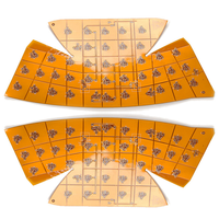 Circuit imprimé rigide-flexible de haute qualité, professionnel, personnalisé, assemblage de circuits imprimés rigide-flexibles FPC OEM et prise en charge des fichiers Gerber