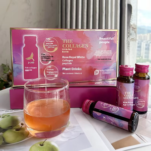 Petite bouteille rouge anti-âge de Qianmei, liquide oral royal à la rose, collagène blanc de qualité alimentaire, extrait de myrtille, pour la peau <span class=keywords><strong>des</strong></span> adultes - Product Image 1